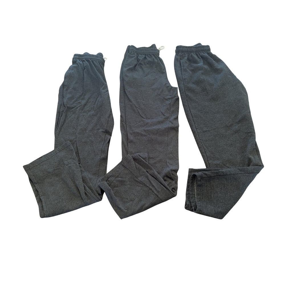 EUC Mens Medium Gray Sweatpants Bundle Drawstring Pockets